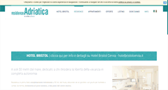 Desktop Screenshot of cerviamarehotels.eu
